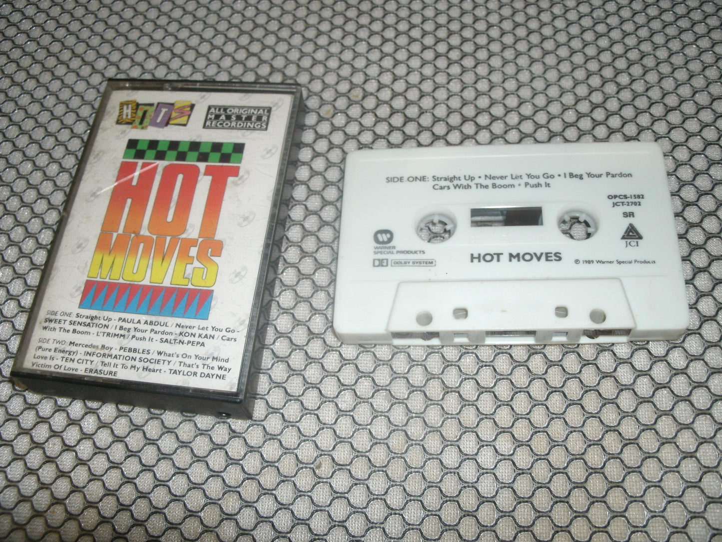 Hot Moves. Hits. JCT-2702. Cassette. Used.