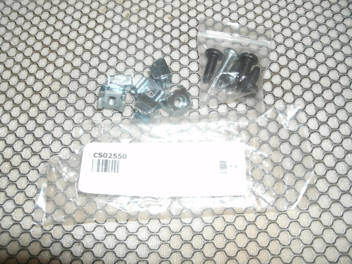 NexGen CS02550 Rack Mounting Screws and Nuts.