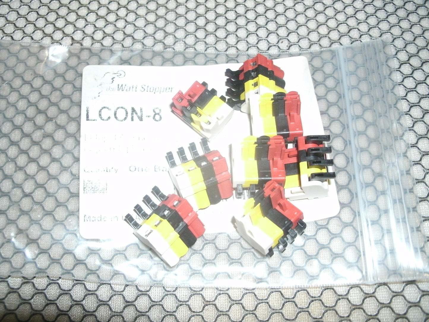 WattStopper LCON-8 LI Input Connectors. 8 Per Package.