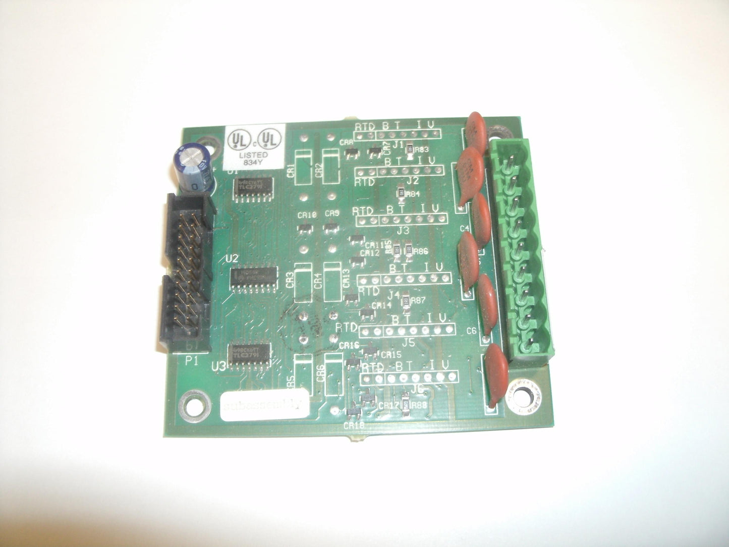 Trane UPCM SubAssembly Board 50100820 RV06 BRD990.