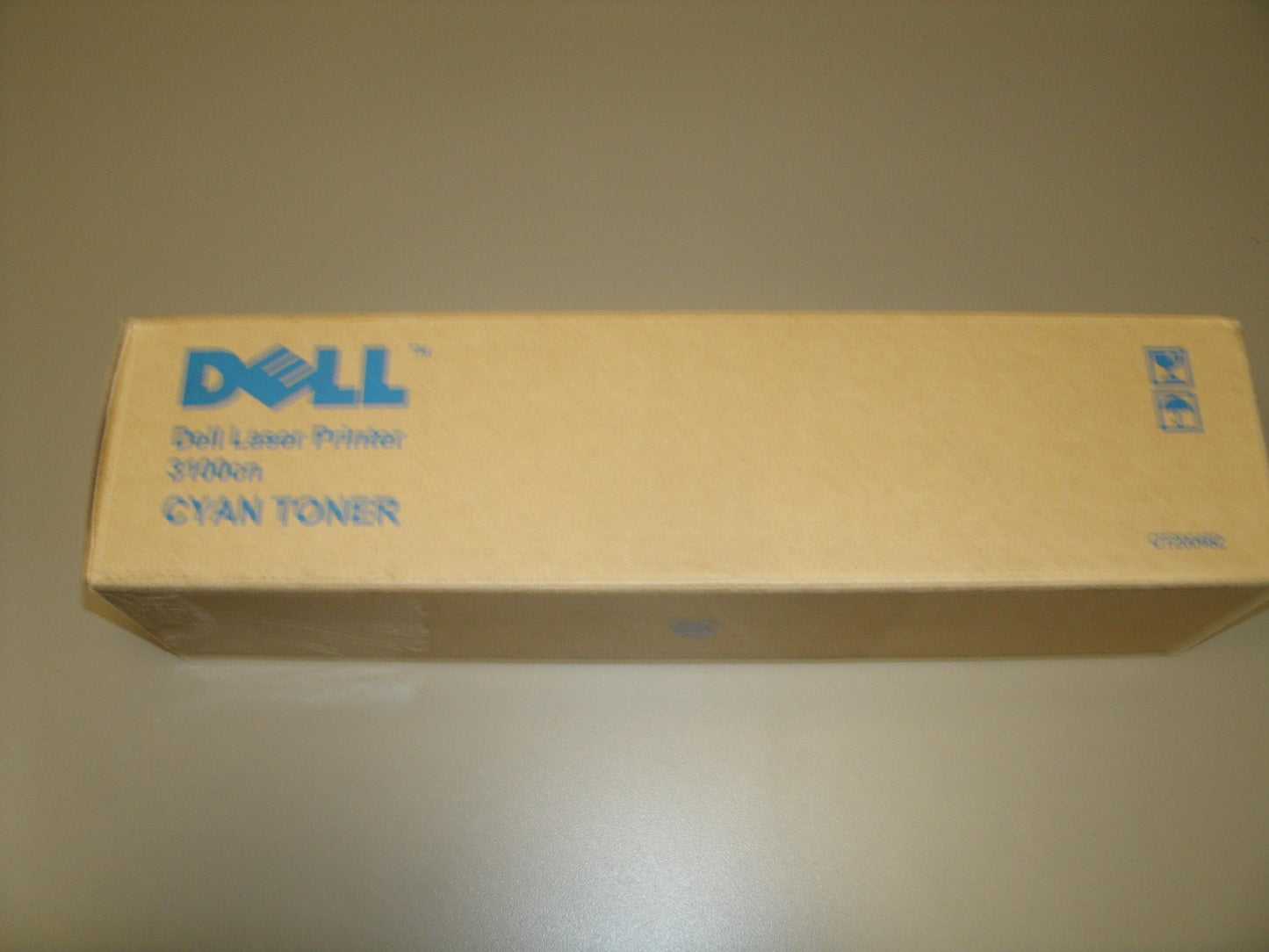 Dell T6412 Cyan Toner Cartridge. OEM. 3000CN, 3100CN.