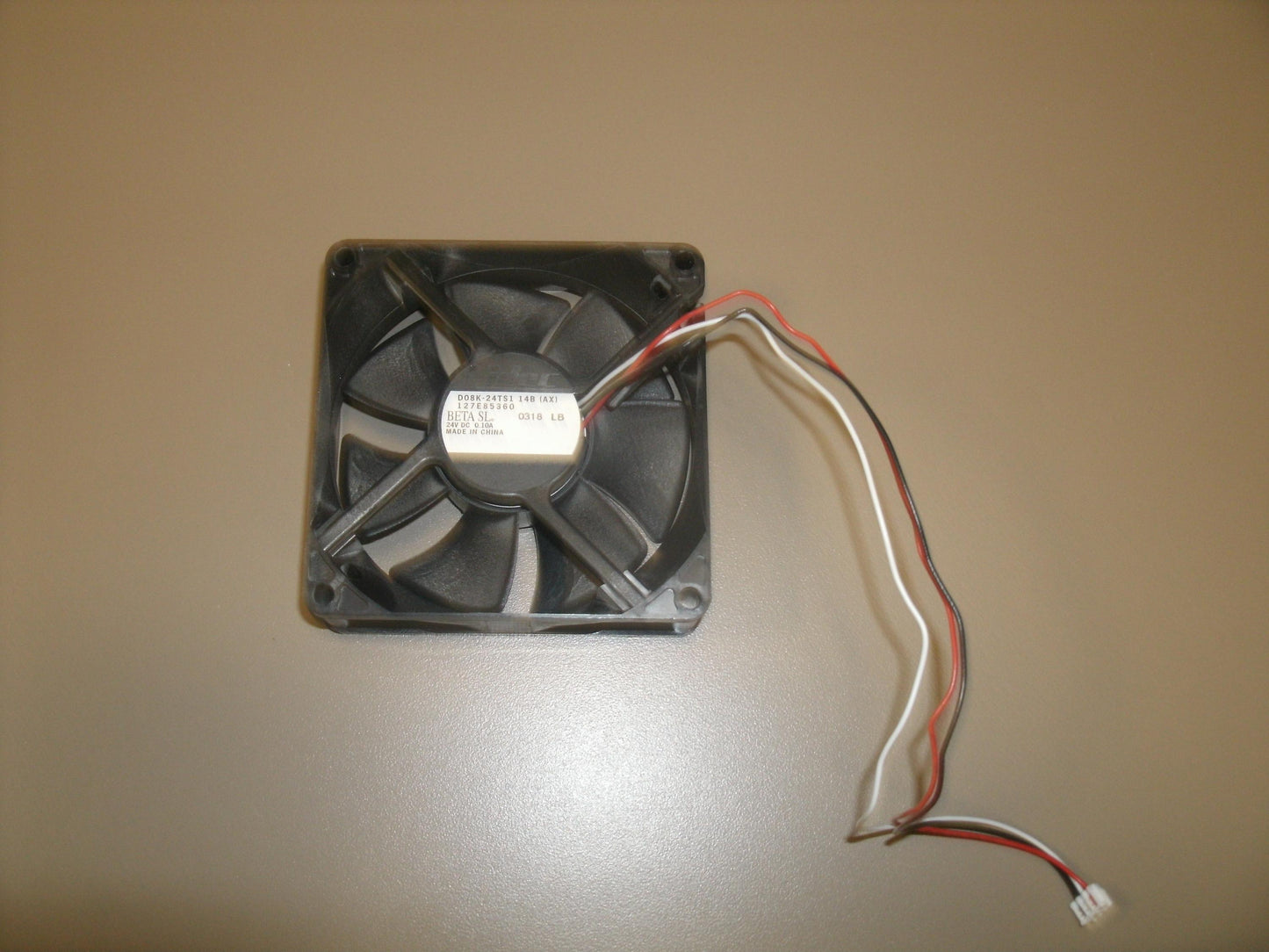 Nidec 127E85360, D08K-24TS1-14B 24V Cooling Fan.