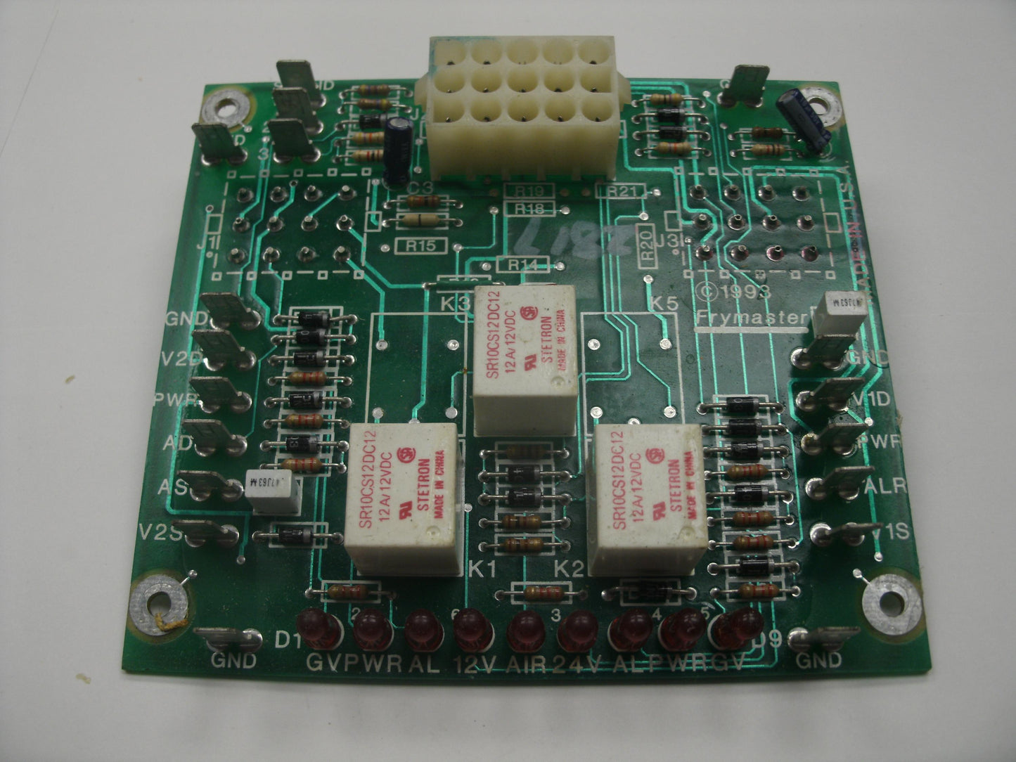 Frymaster 807-1680E Interface Board. Franklin 168-1205.