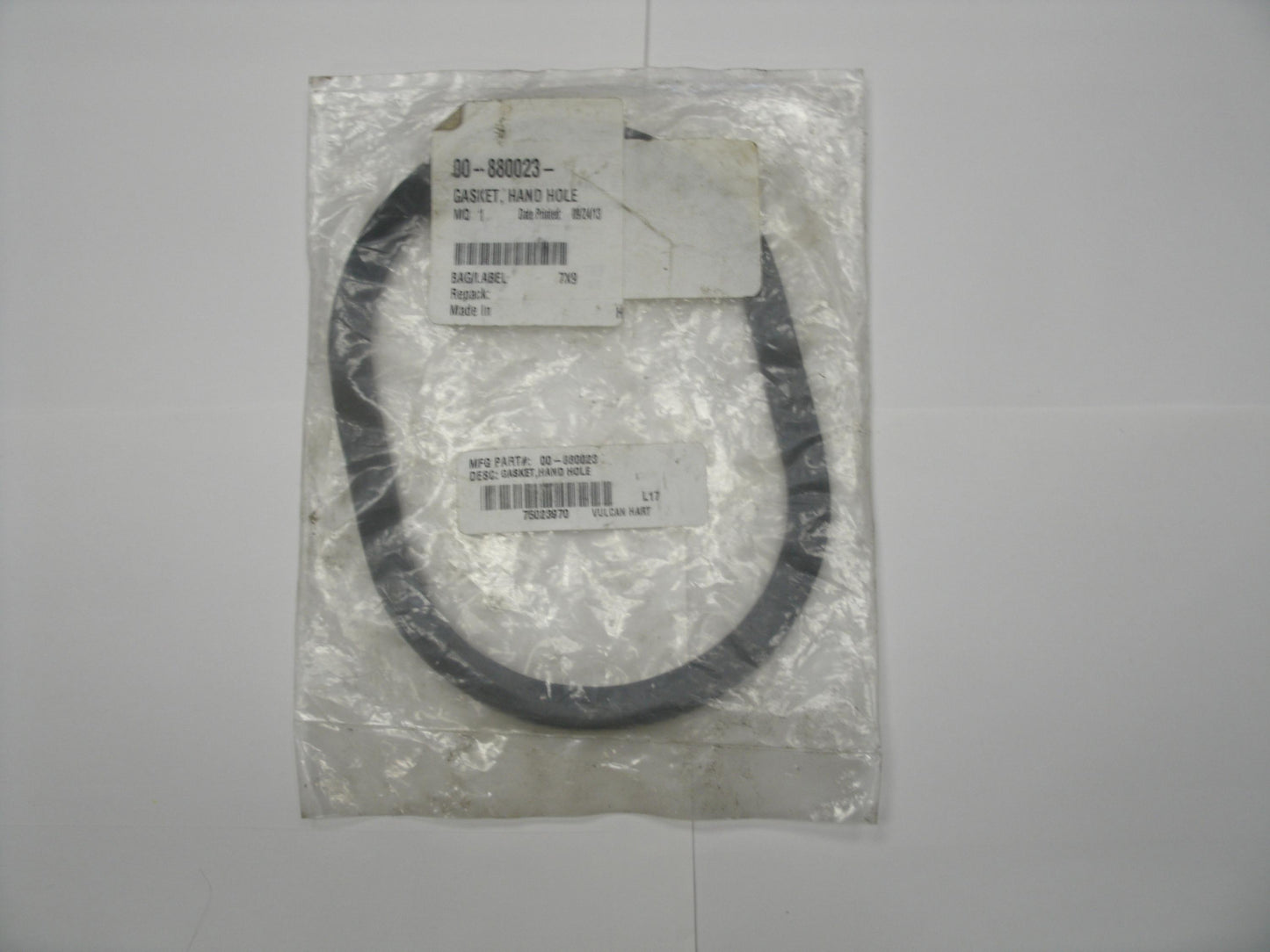 Vulcan-Hart 00-880023 Large Hand-Hole Gasket. New.