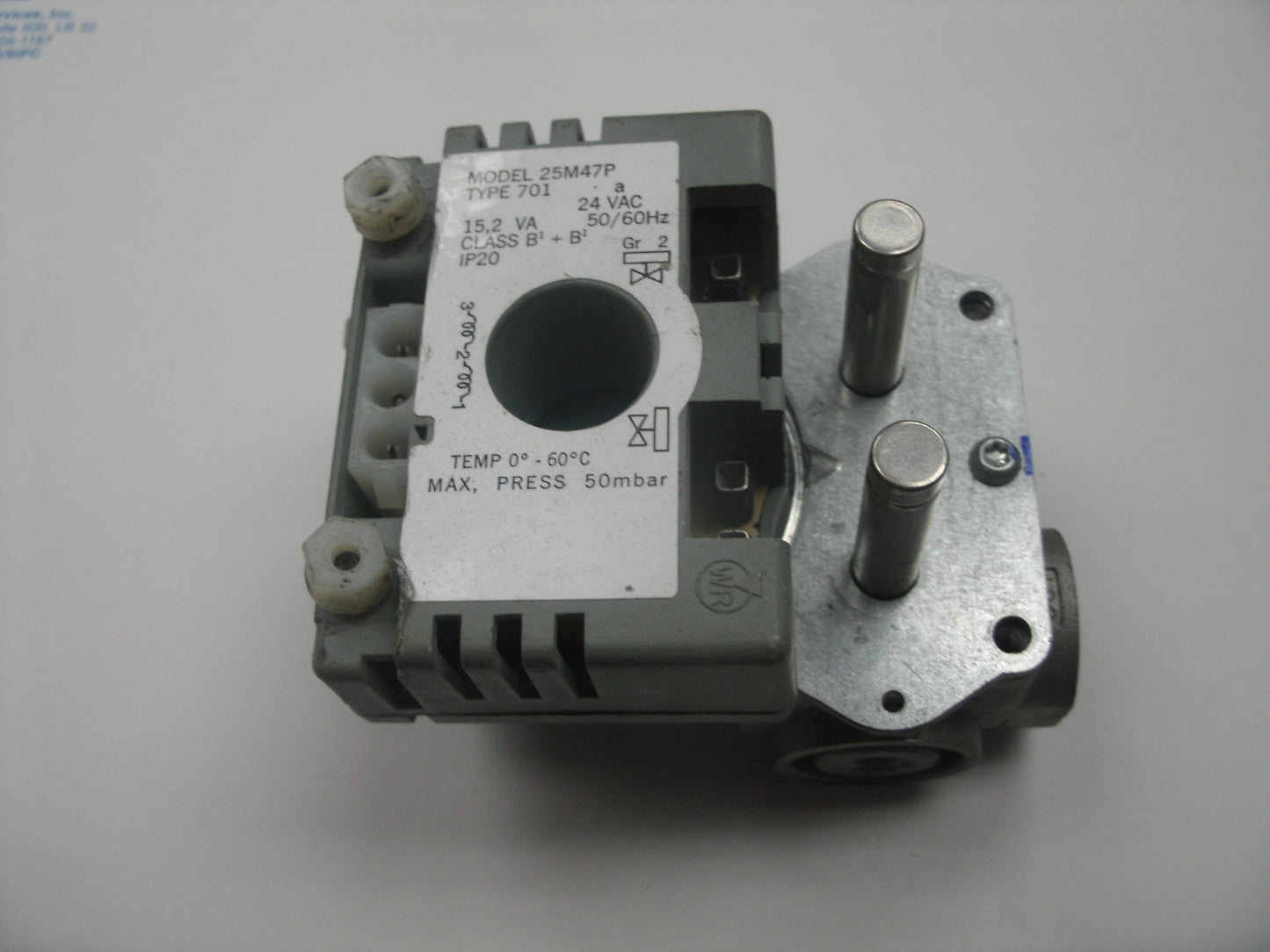 White Rodgers 25M47P Gas Control Valve. Refurbished.