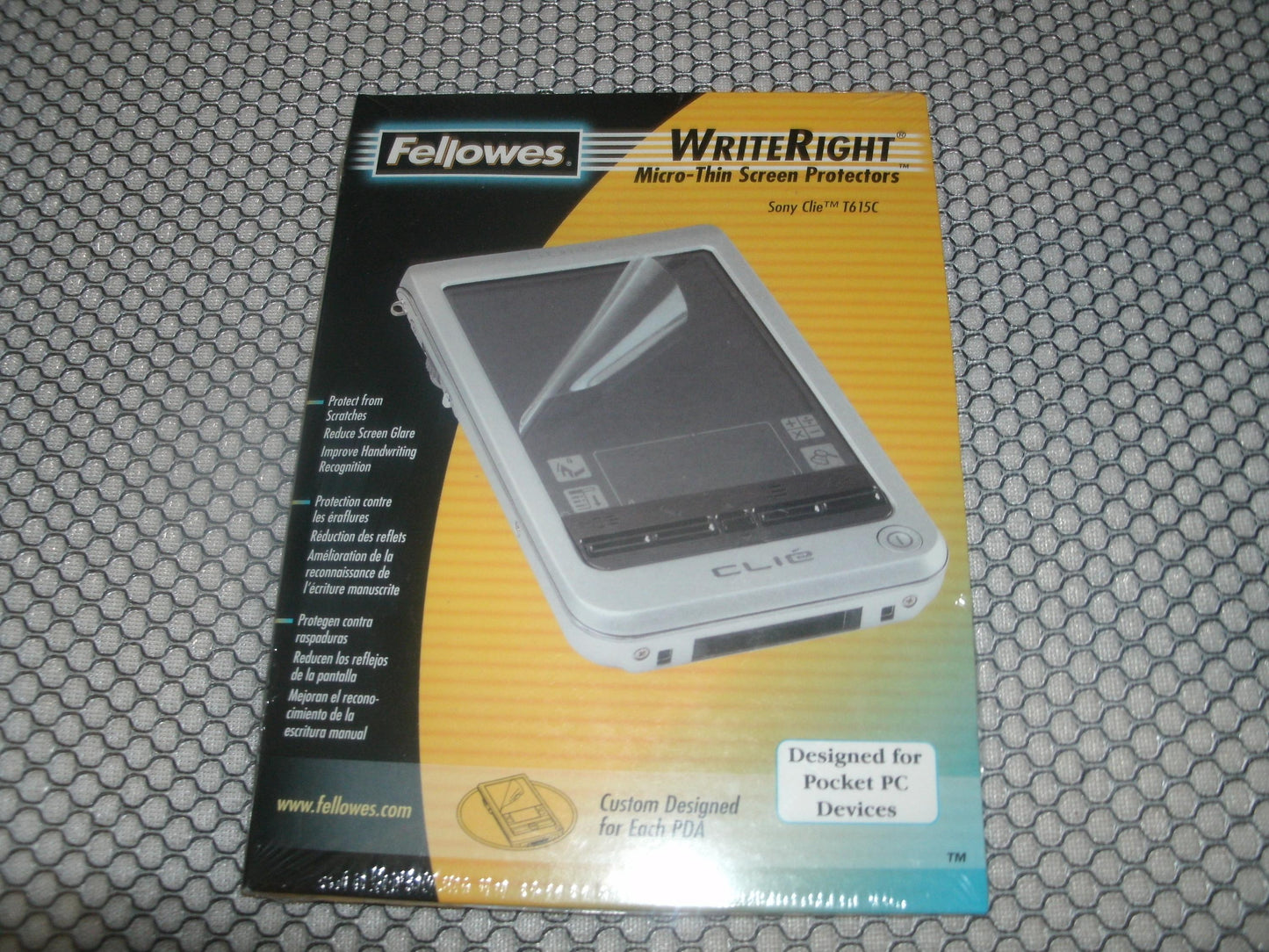 Fellowes 98167 WriteRight Micro-Thin Screen Protectors. T615C