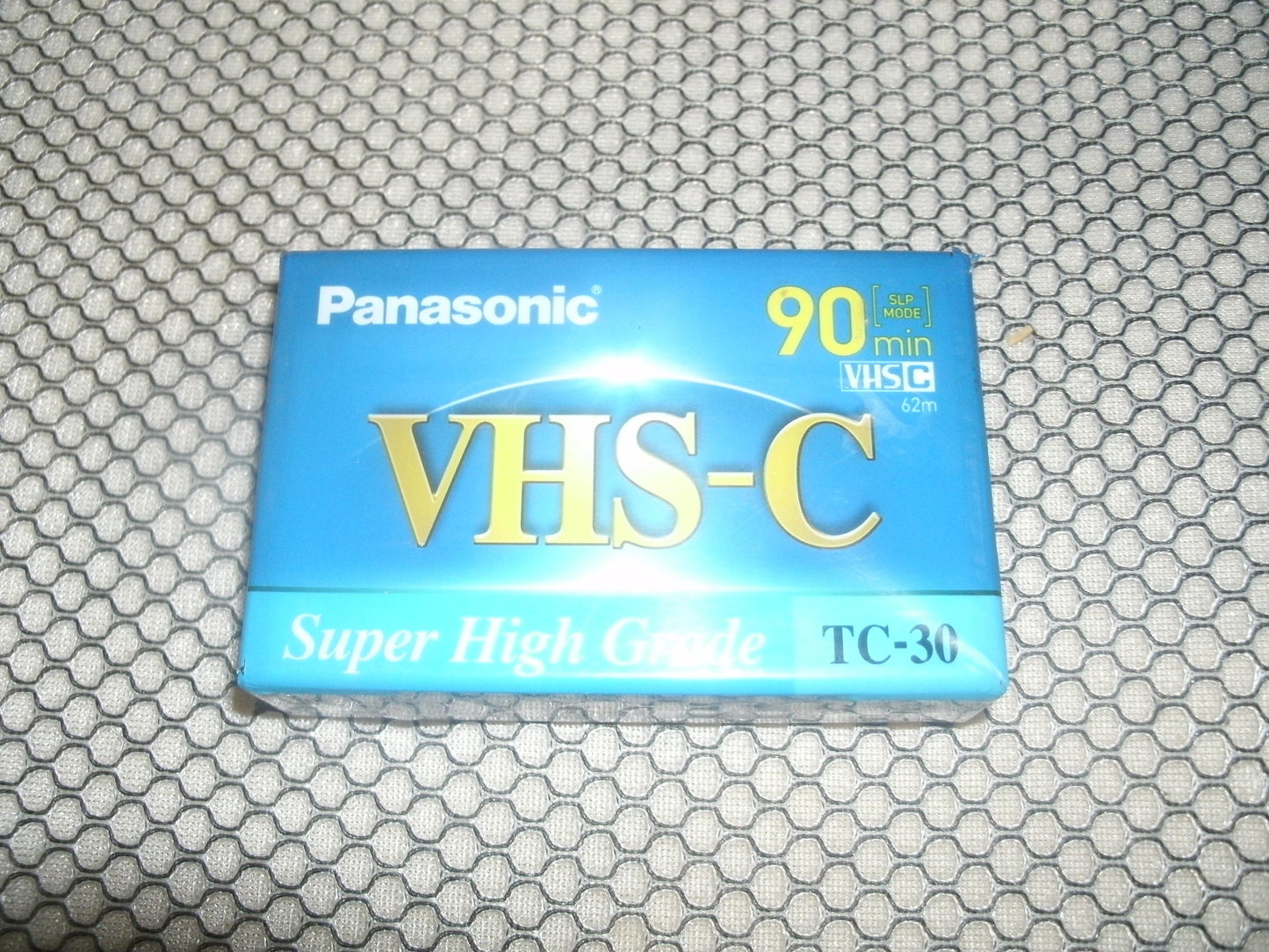 Panasonic 90 min SLP Mode. VHS C. 62m. New. TC-30.