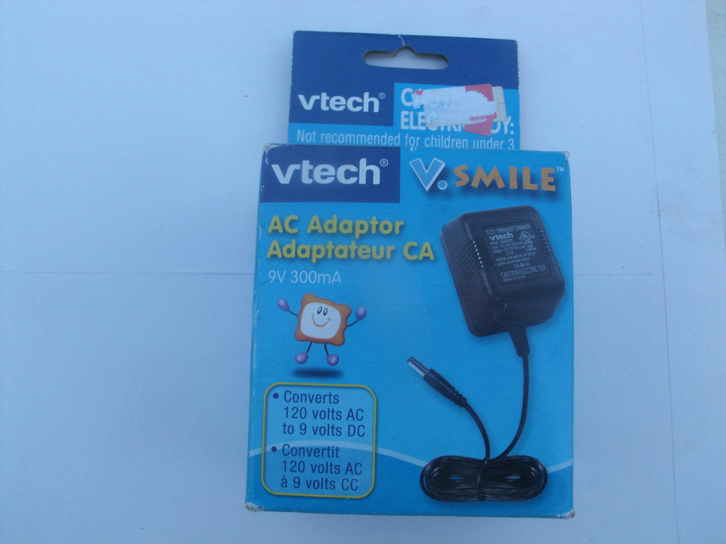 vtech 80-000877 AC Adapter. 9V 300mA. New. OEM.