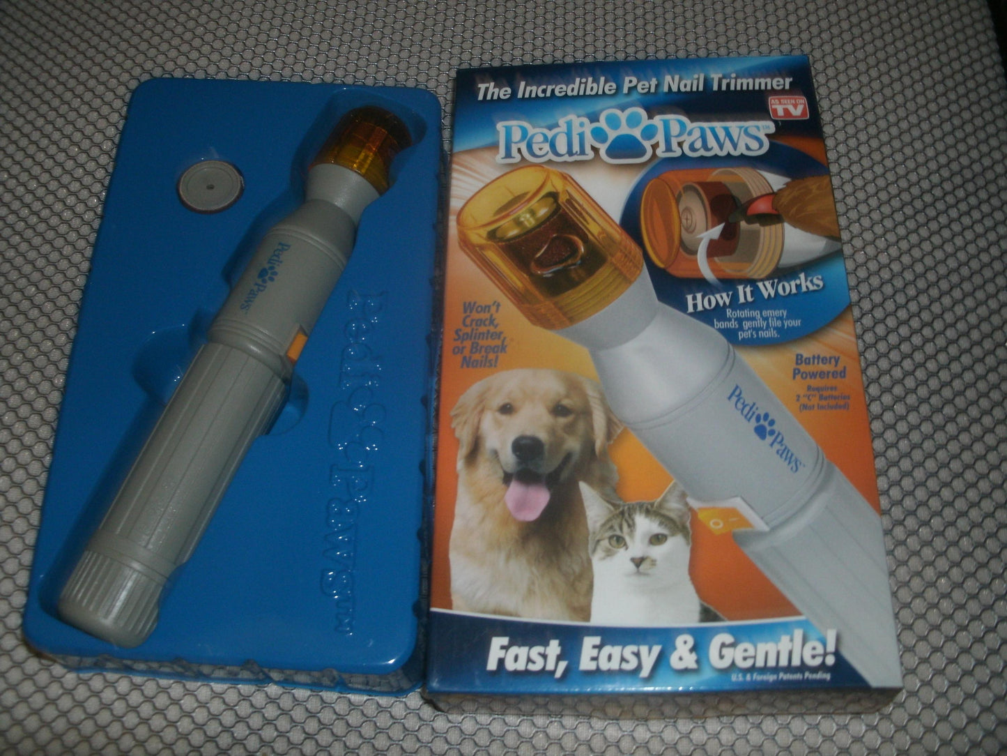 Pedi Paws. The Incredible Pet Nail Trimmer, New. As Seen On TV.