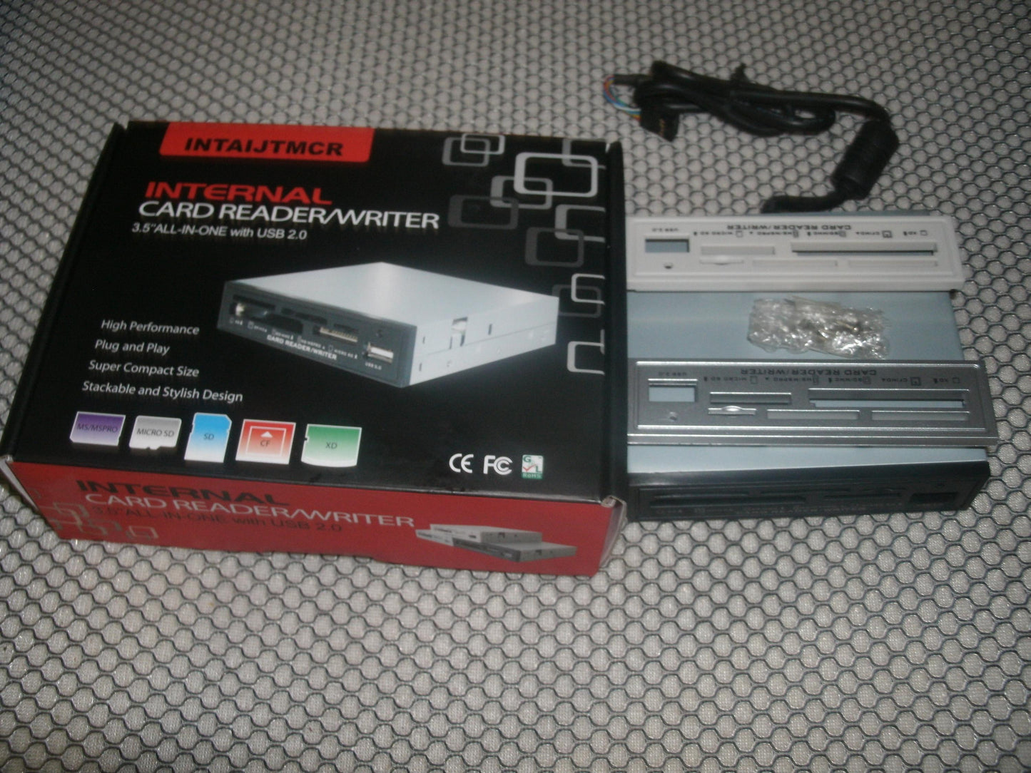 Super Talent INTAIJTMCR Internal Card Reader Writer 3.5"