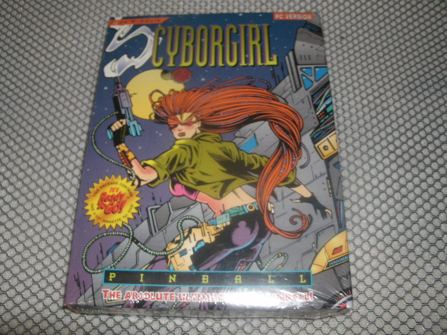 Cyborgirl PC Pinball Game. B082. New.