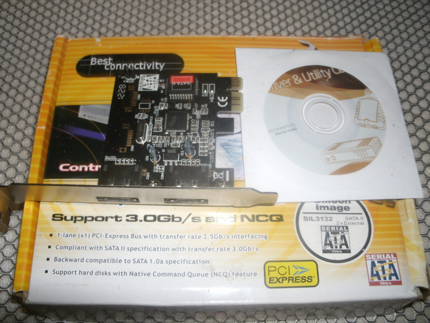 Best Connectivity SD-SA2PEX-2E Card. New.