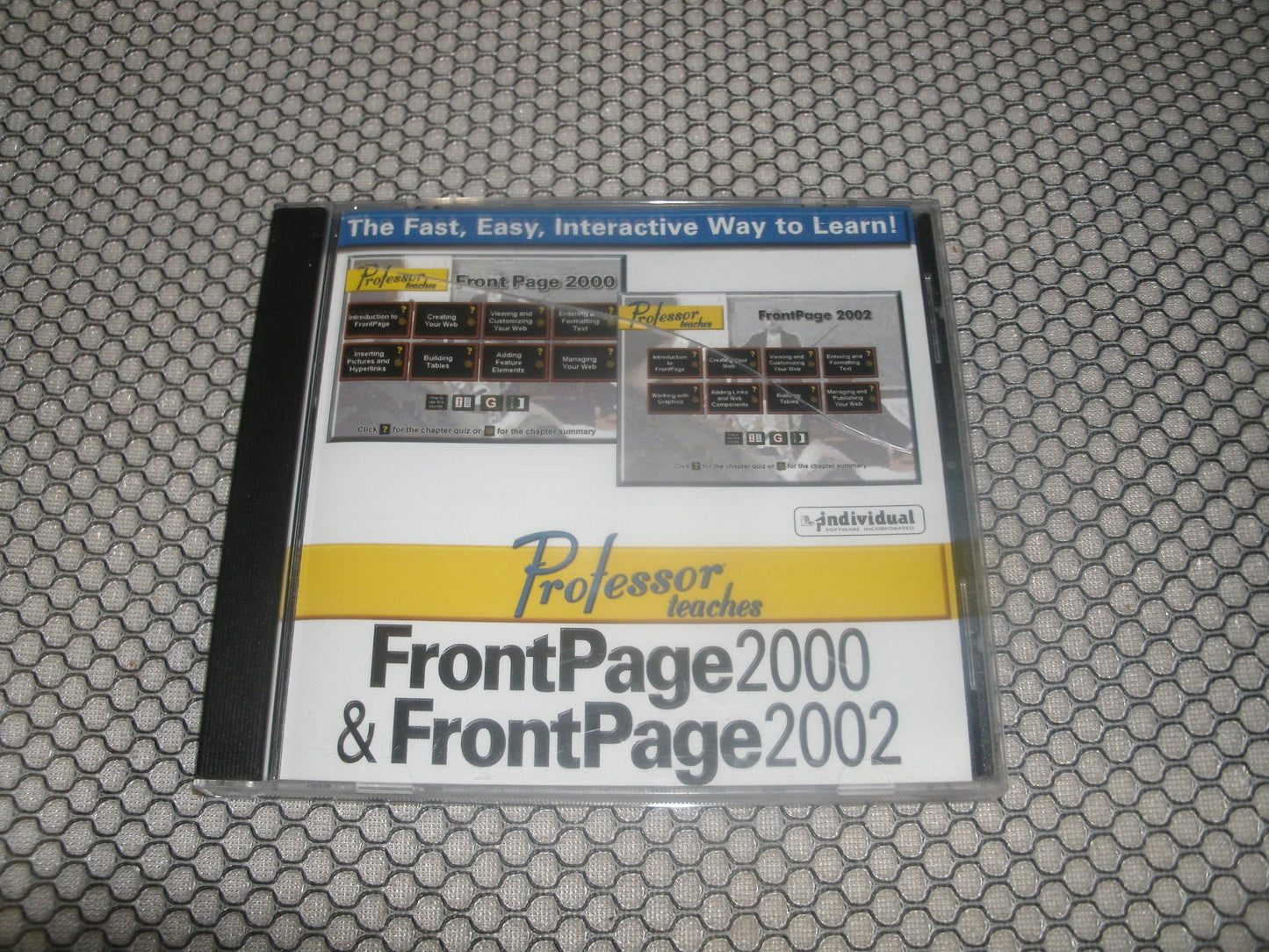 FrontPage 2000 and FrontPage 2002 Software.