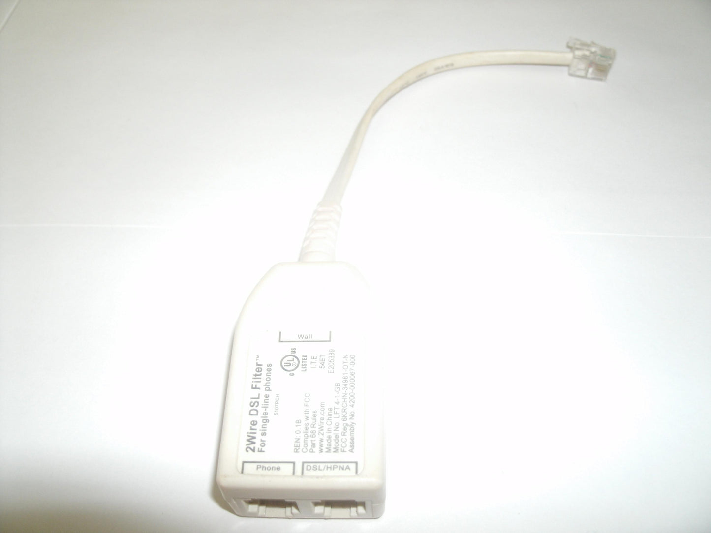 2Wire LFT-4-1-GB For Single-Line Phones. New.