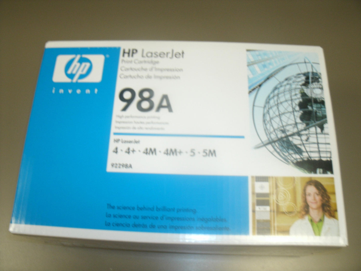 HP Laserjet 98A Print Cartridge. 92298A. OEM. New.