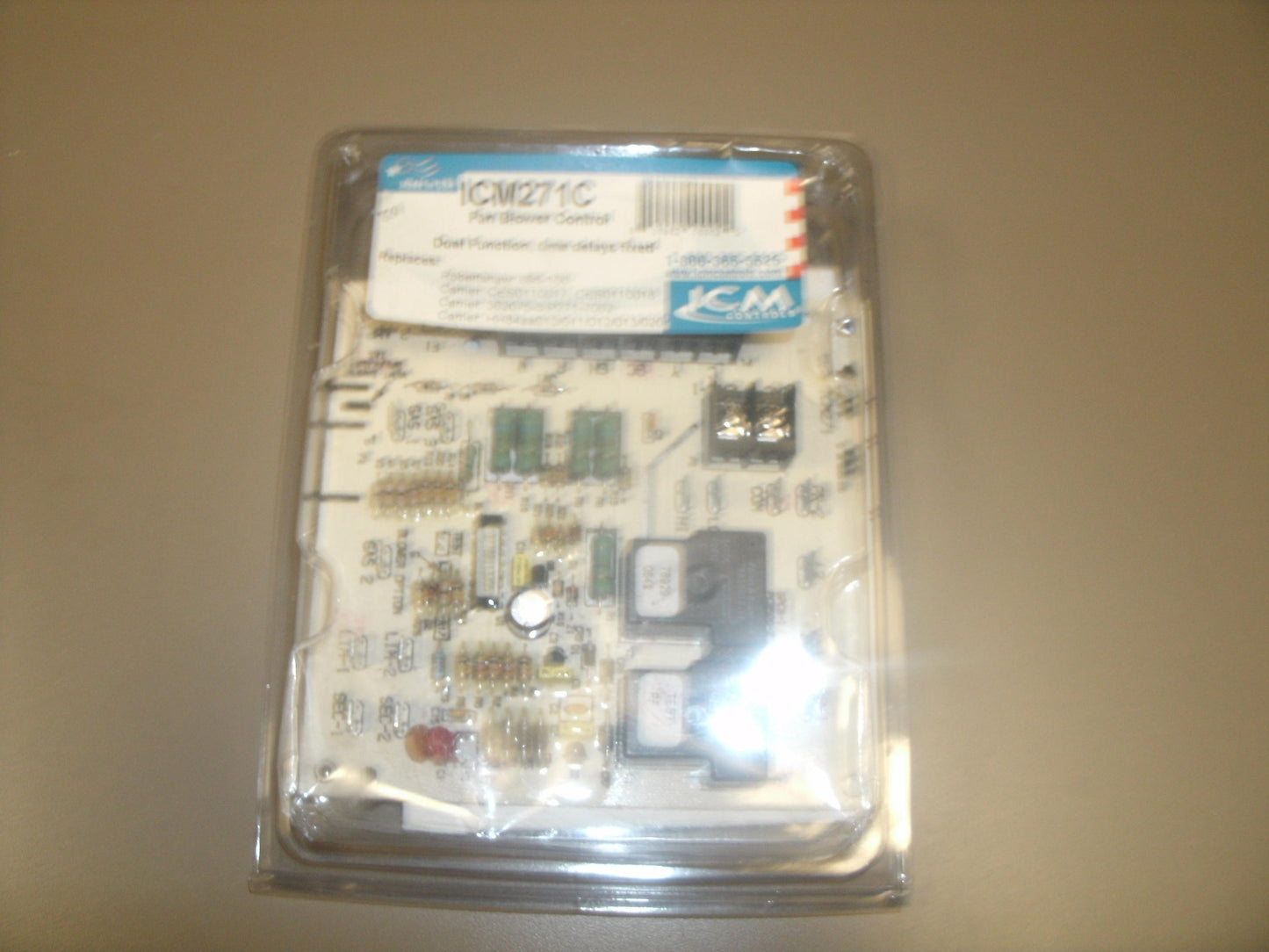 ICM Controls ICM271C Fan Blower. Dual Function. OEM. New.