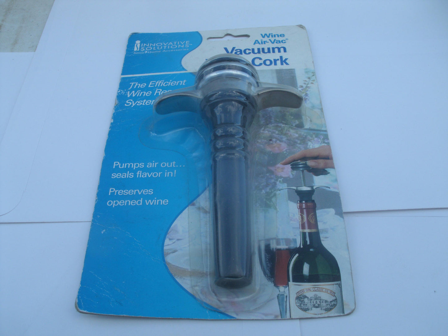 Wine Air-Vac 26001 Vacuum Wine Cork. New.