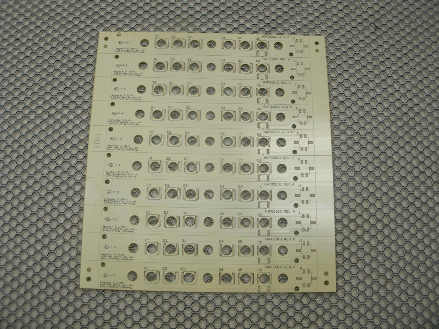 Sunovia Energy Technology AWF00010 REV A. New.