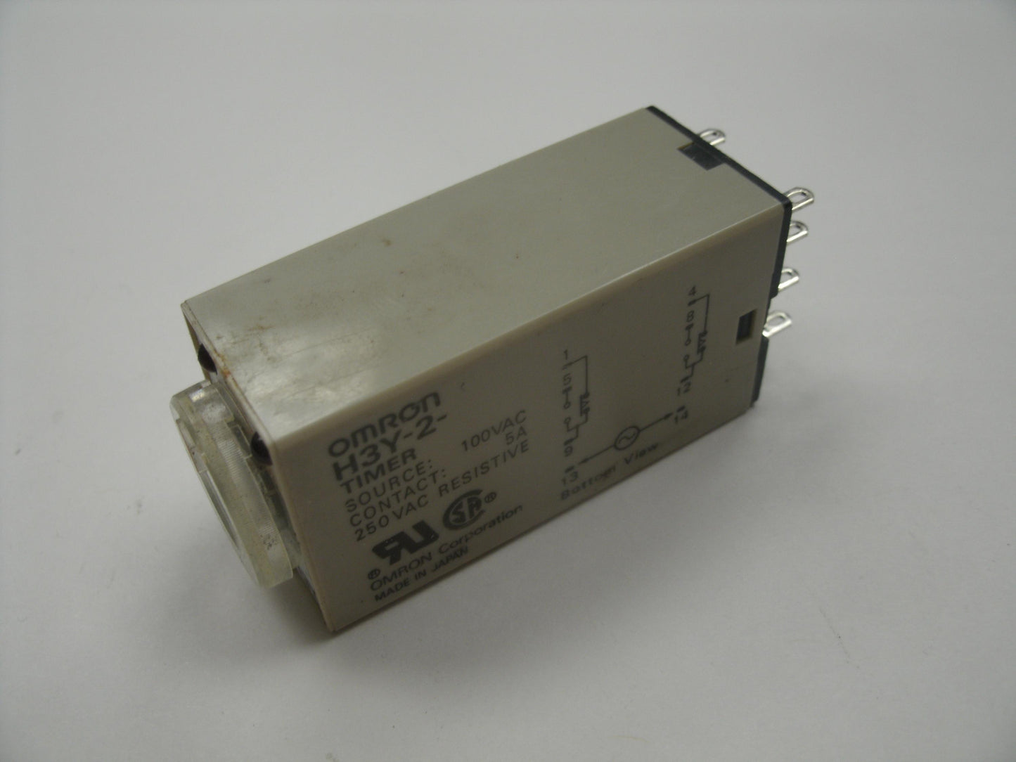 Omron H3Y-2-Timer. Working Pull. (W23)