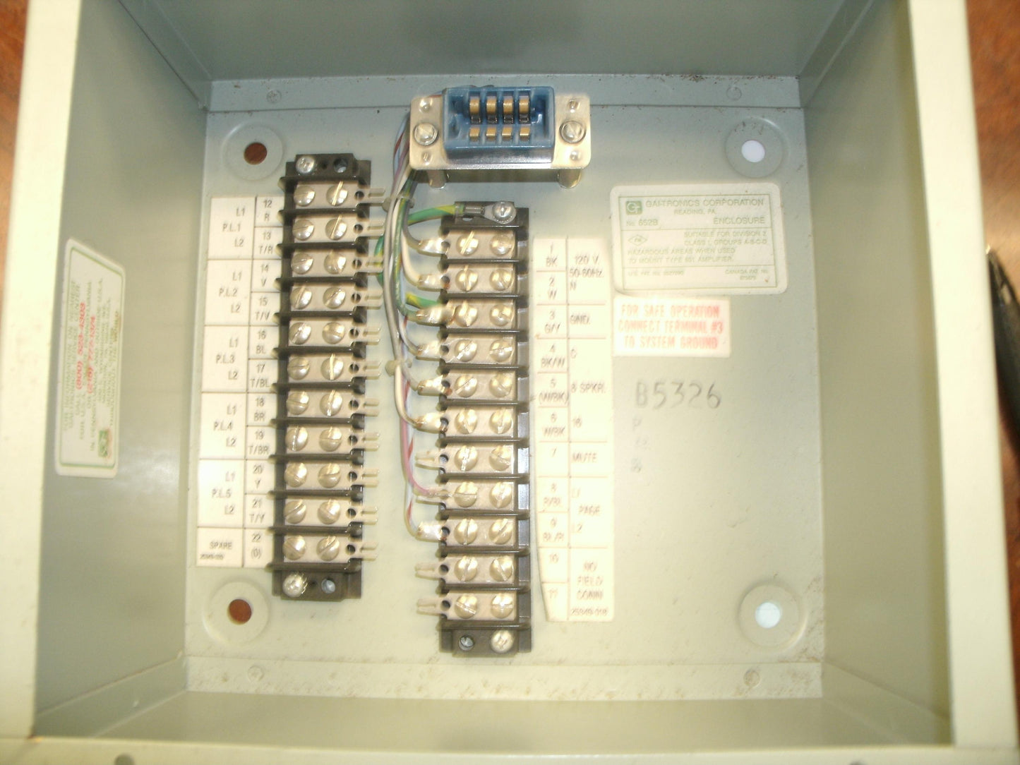 Gai-Tronics 702A Enclosure. New. No. 652B.