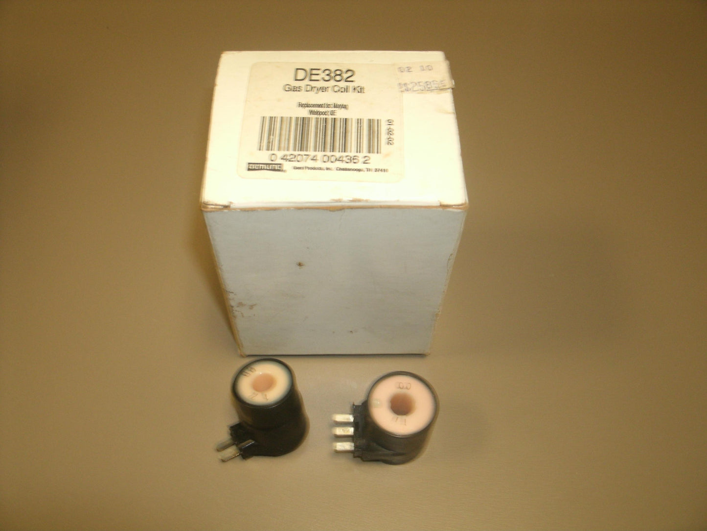 Gemline DE382 Gas Dryer Coils. New. 2 Per Order. (A3)