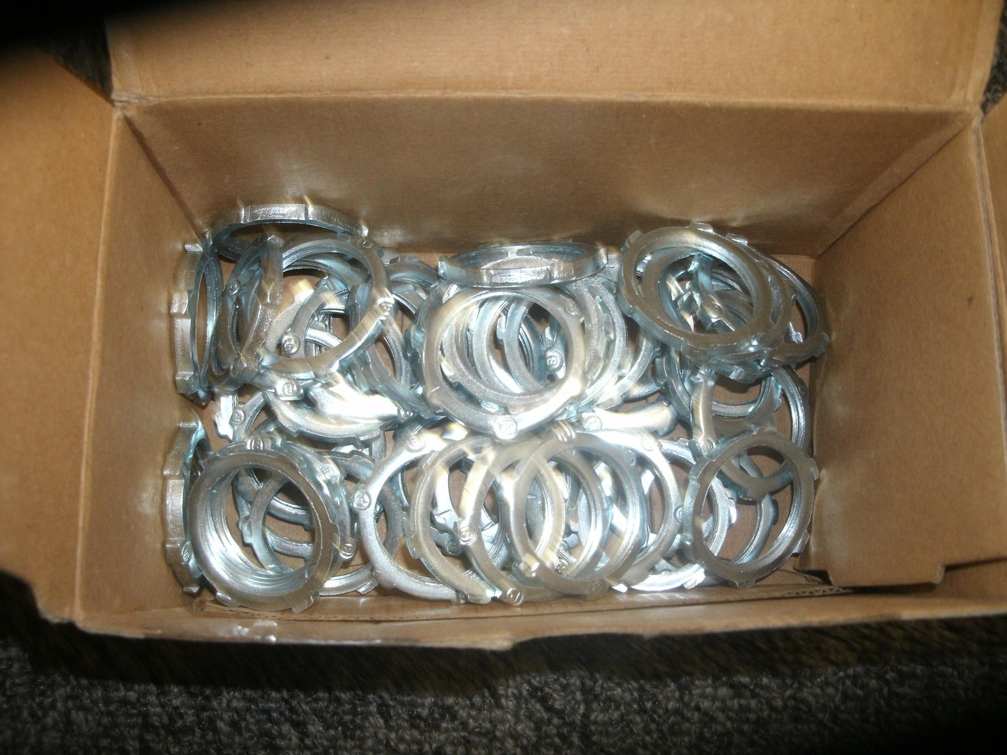 Bridgeport 103-S Conduit Locknut., 1". 50 Count. New.