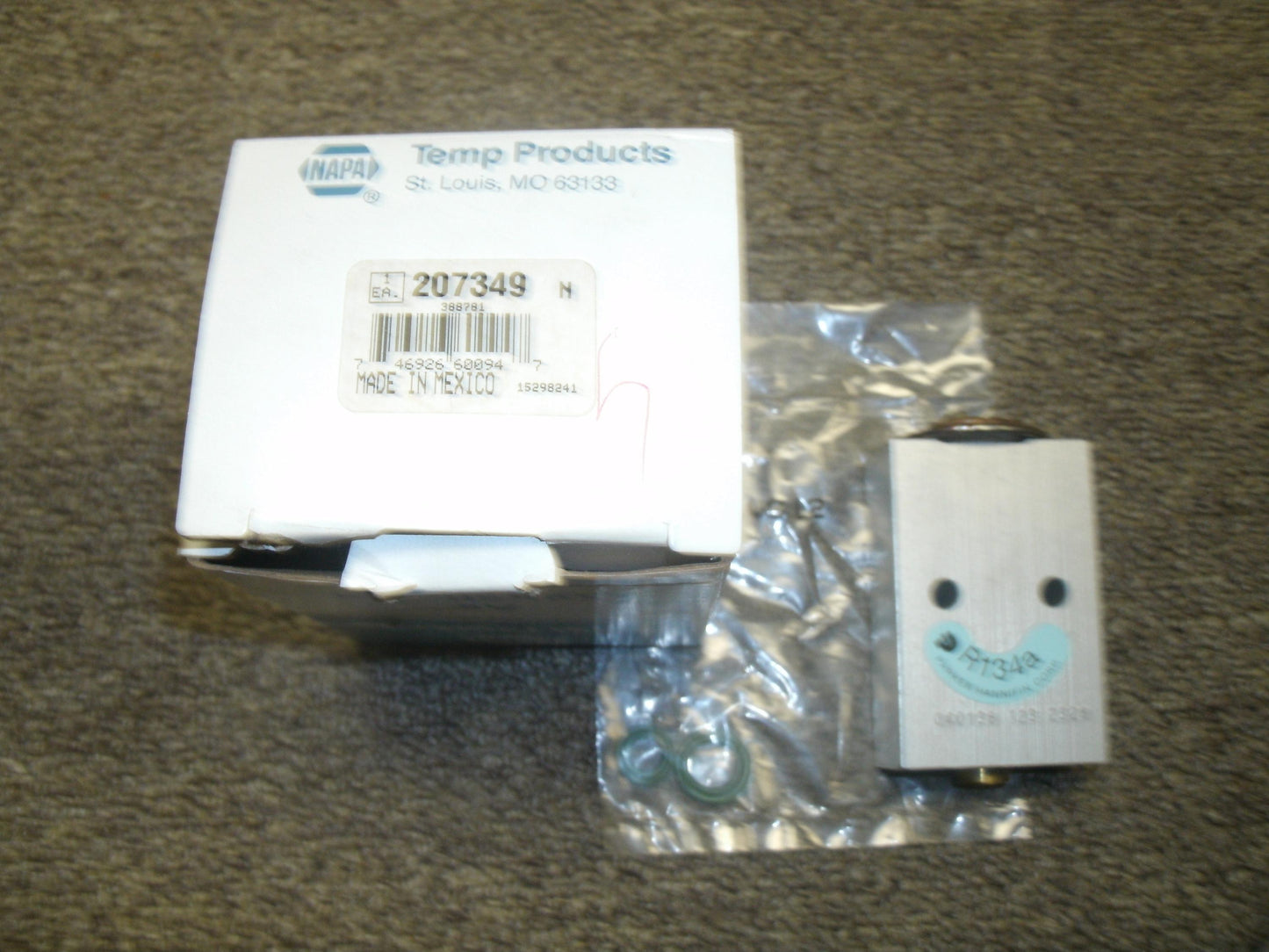 Napa 207349 A/C Expansion Valve. New.