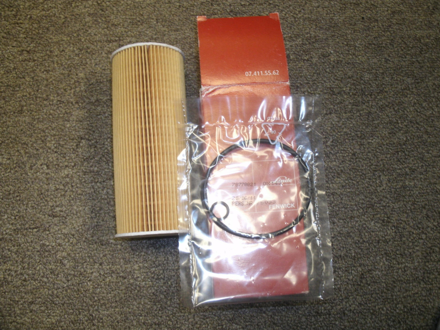 Linde 07.411.55.62, 074115562 Filter. New.