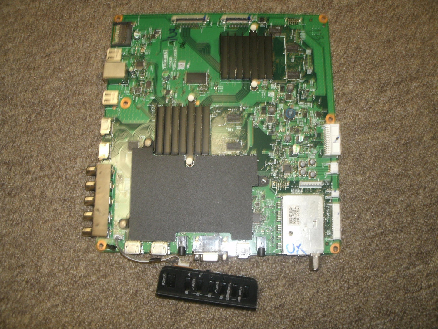 Toshiba ENG36F14F, PE0825. V28A001098A1, Main Board. (B4)