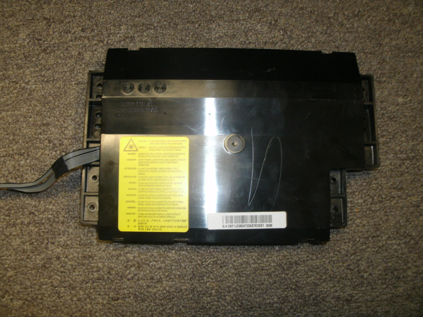 Ricoh SH-0628P Laser Scanner Assembly. Used.