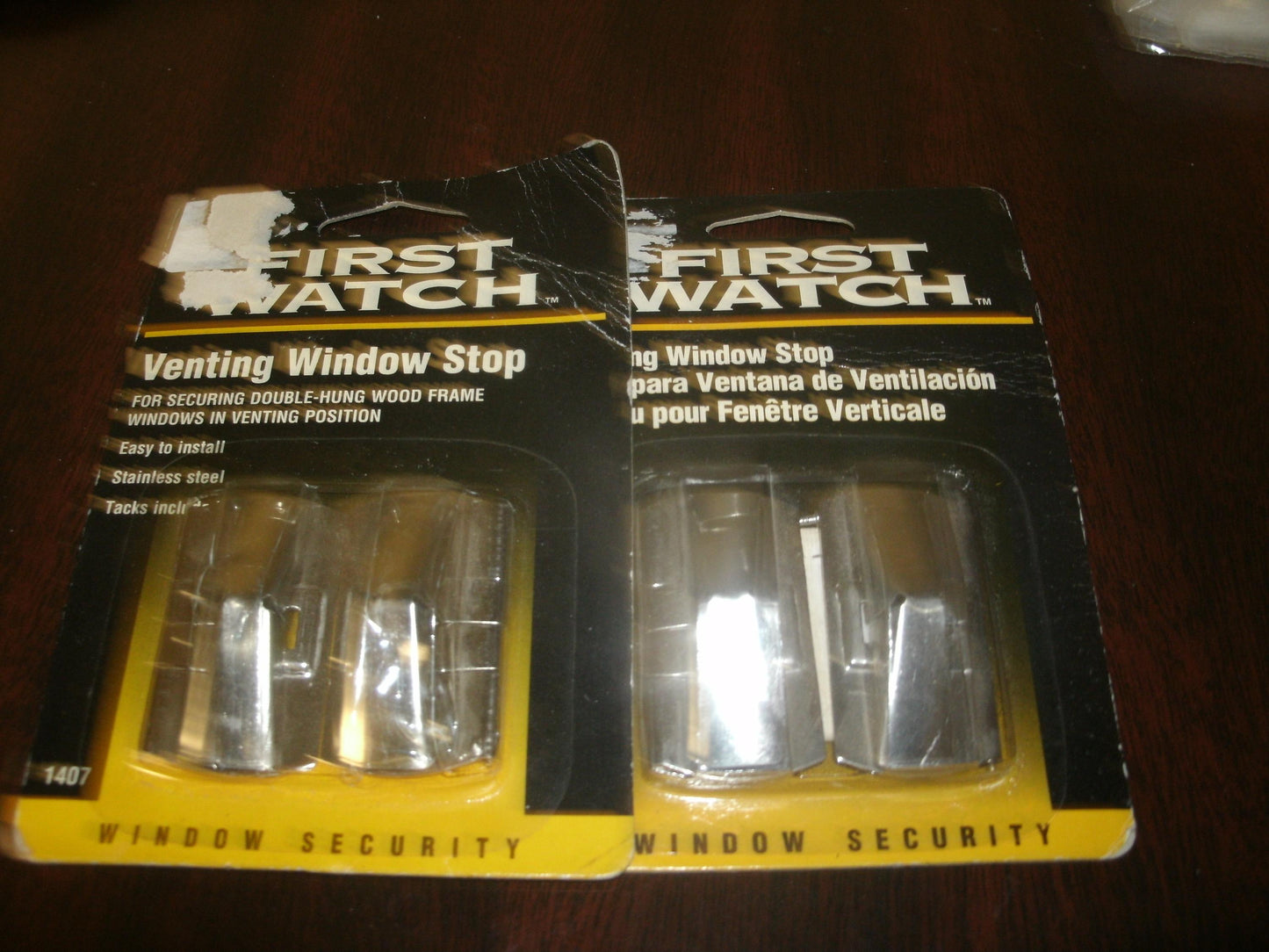 First Watch 1407 Venting Window Stop. 2 Sets of 2. (30)