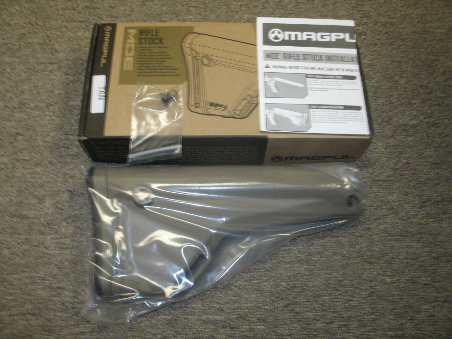 Magpul MAG404-FDE, MOE Fixed Rifle Stock. MAG404-DE.