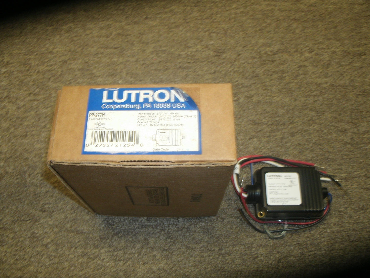 Lutron PP-277H Power Pack Occupancy Sensor. (31)