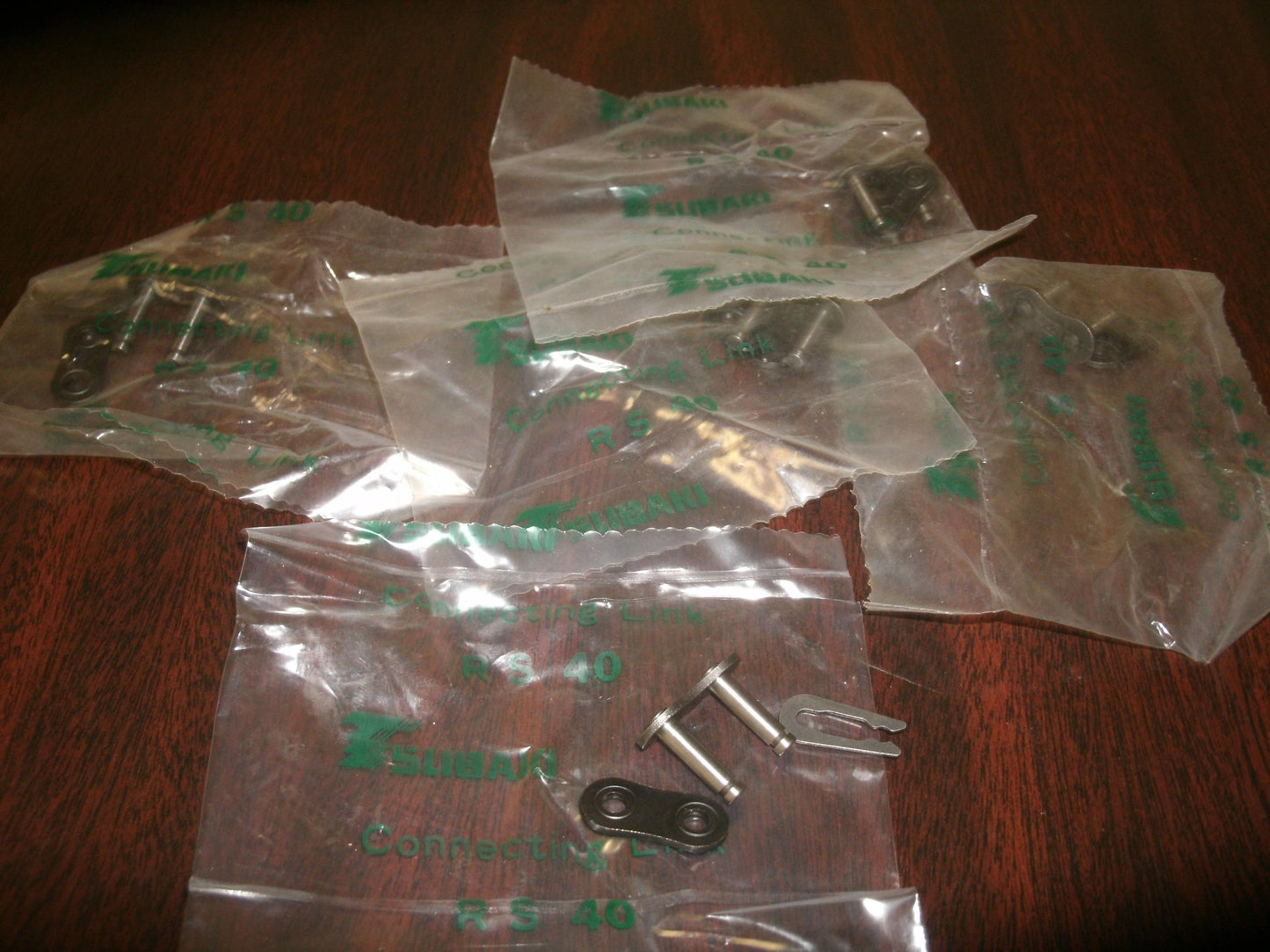 Tsubaki RS 40 Roller Chain Connecting Link. New. (33)