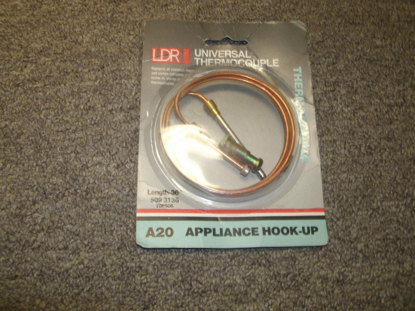 LDR 509 3136 Universal Thermocouple. 36". New. (33)