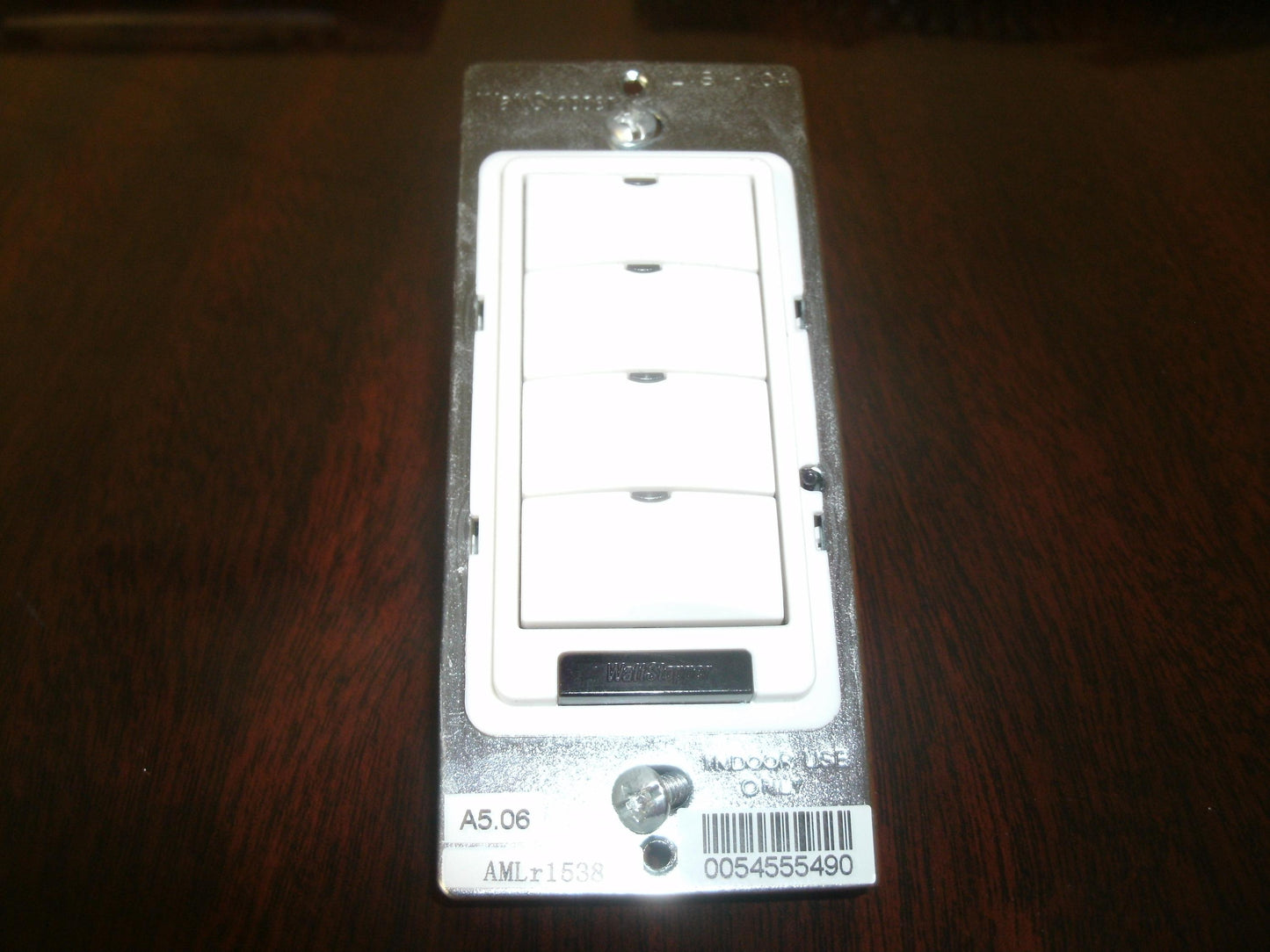 Wattstopper LMSW-104 Digital Switch. 4 Button. New.