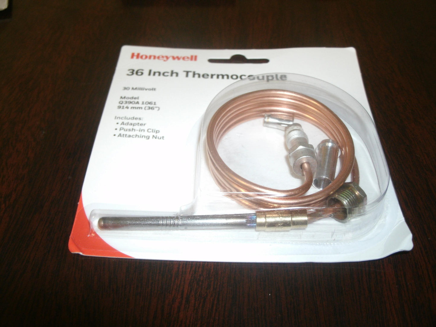 Honeywell Q390A 1061 Universal Thermocouple. 36". New. (33)
