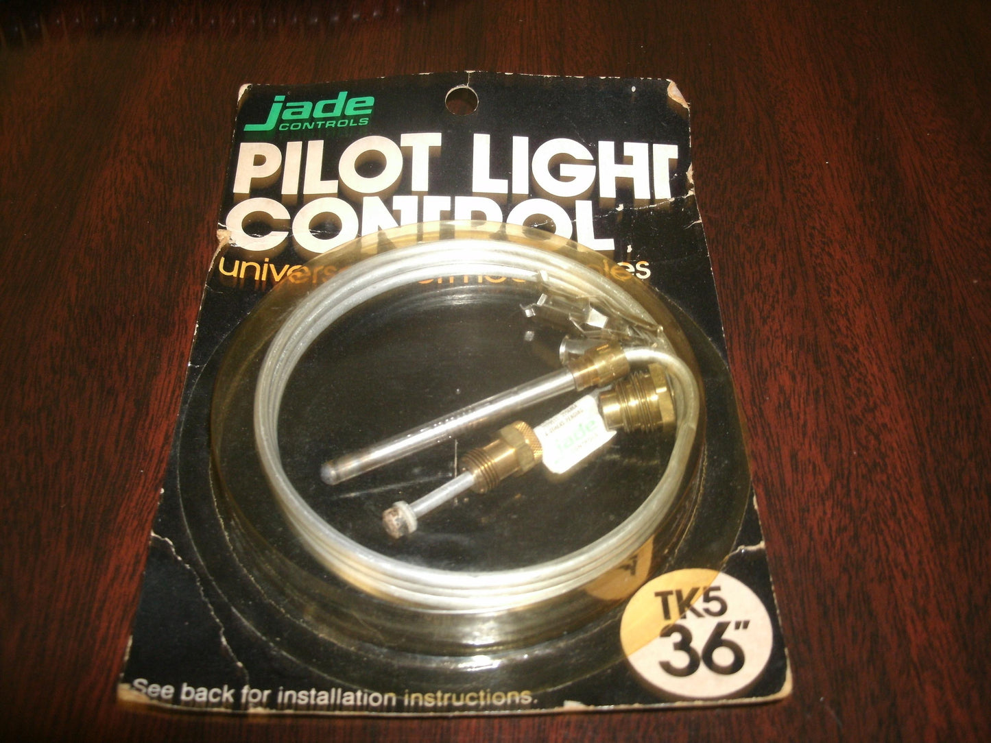 Jade Controls Pilot Light Control TK5 36" universal thermocouple