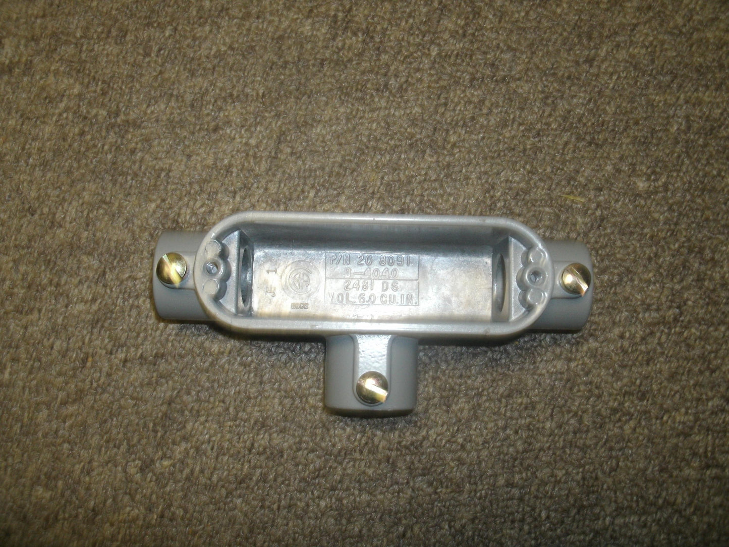 Killark-Hubbell TWOT-2, 3/4" T Conduit With Thinwall Body. (40)