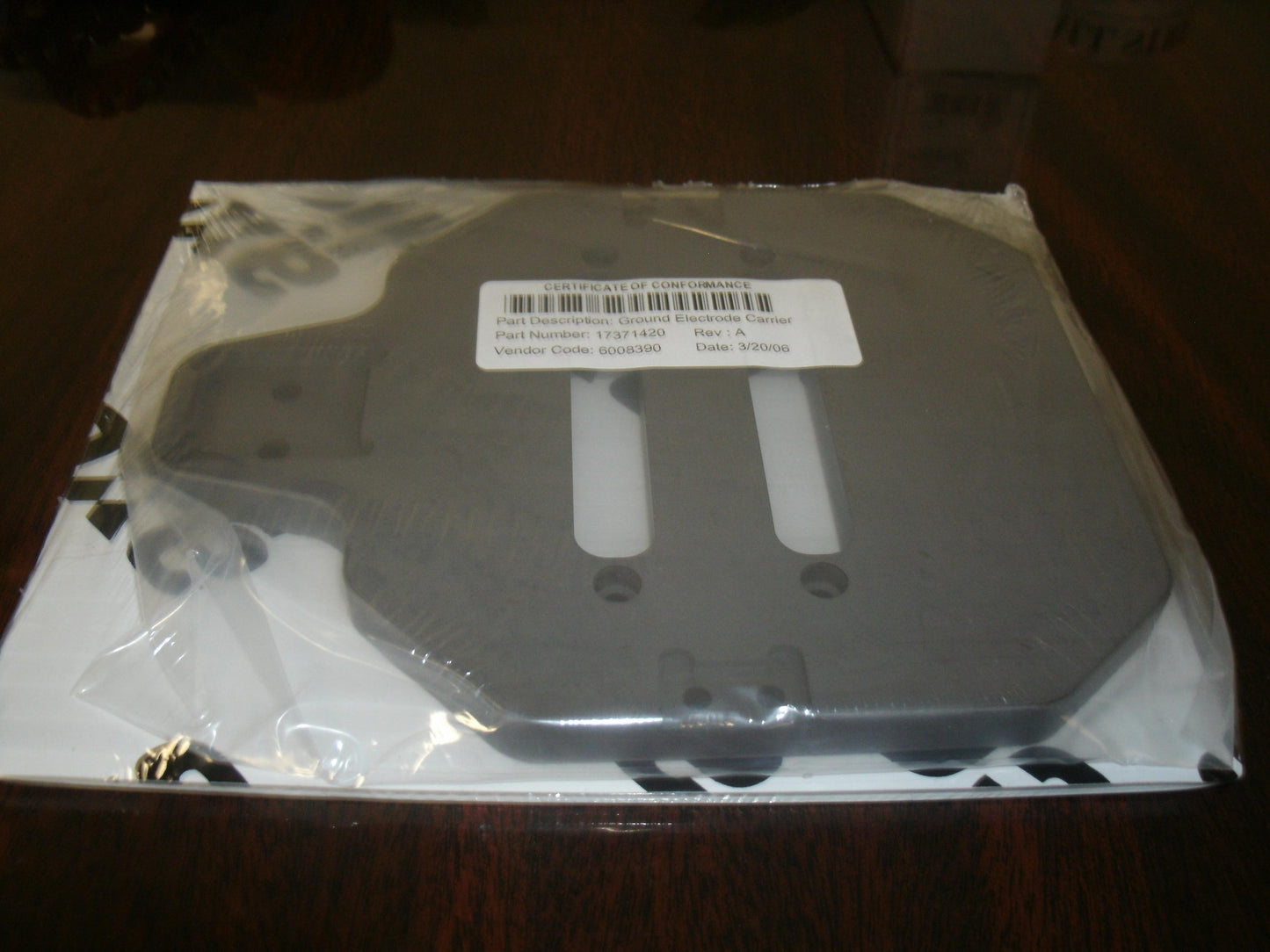 Axcelis 17371420 Rev: A. Ground Electrode Carrier. New. (36)