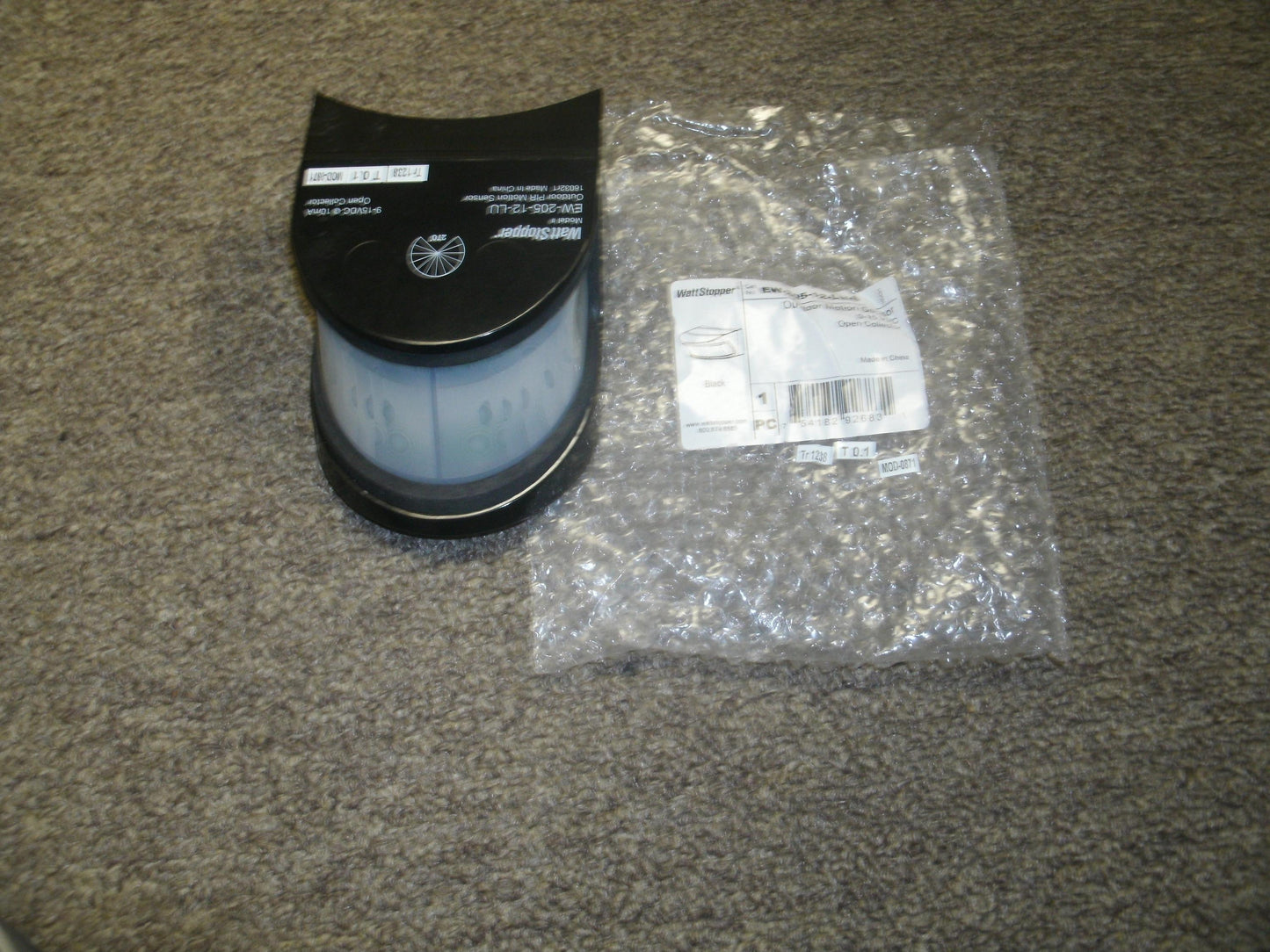 Wattstopper EW-205-12-LU-B Outdoor Motion Sensor. New.