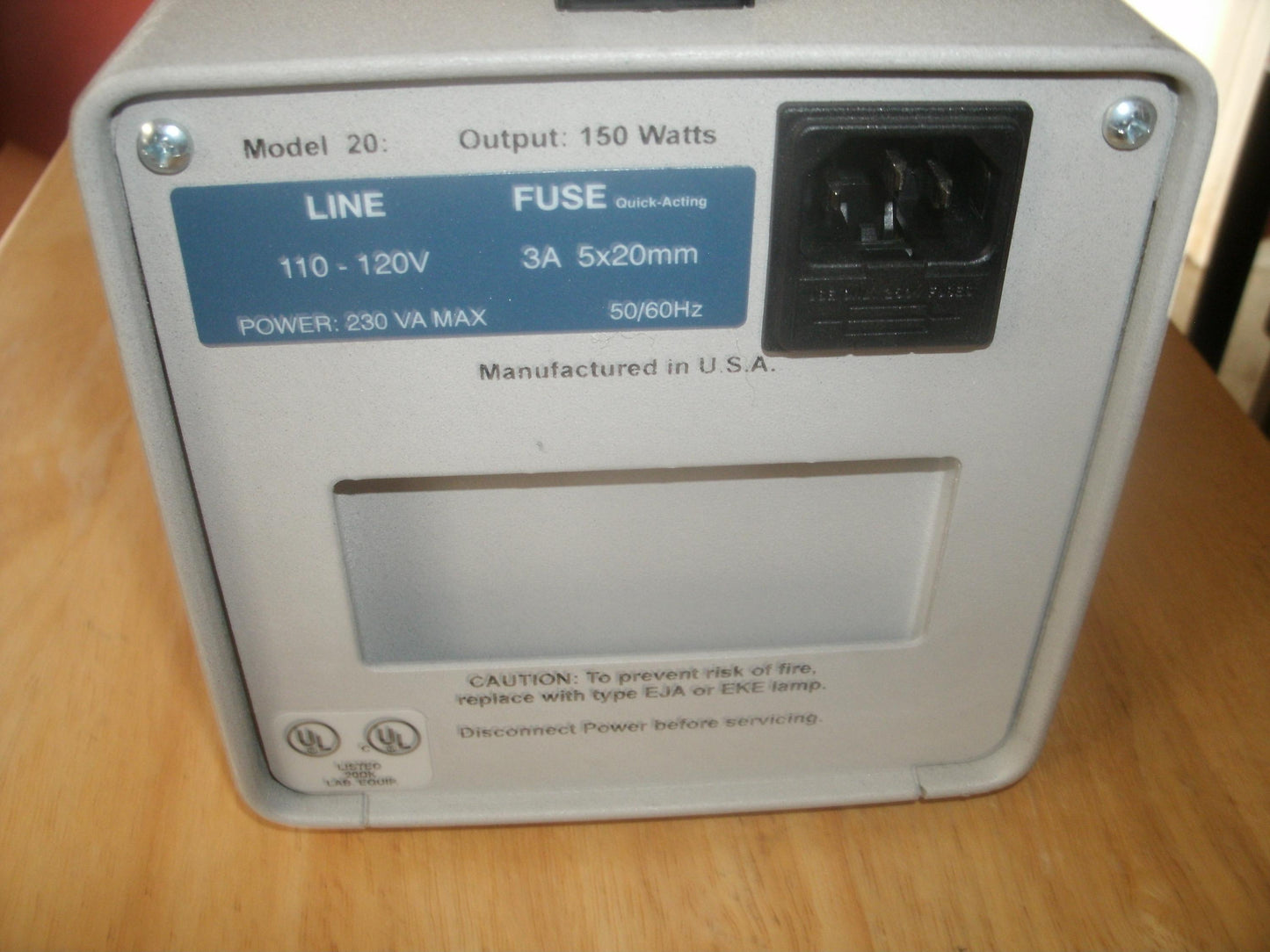 Stocker & Yale Model: 20. Imagelite Lite Mite Light Source.