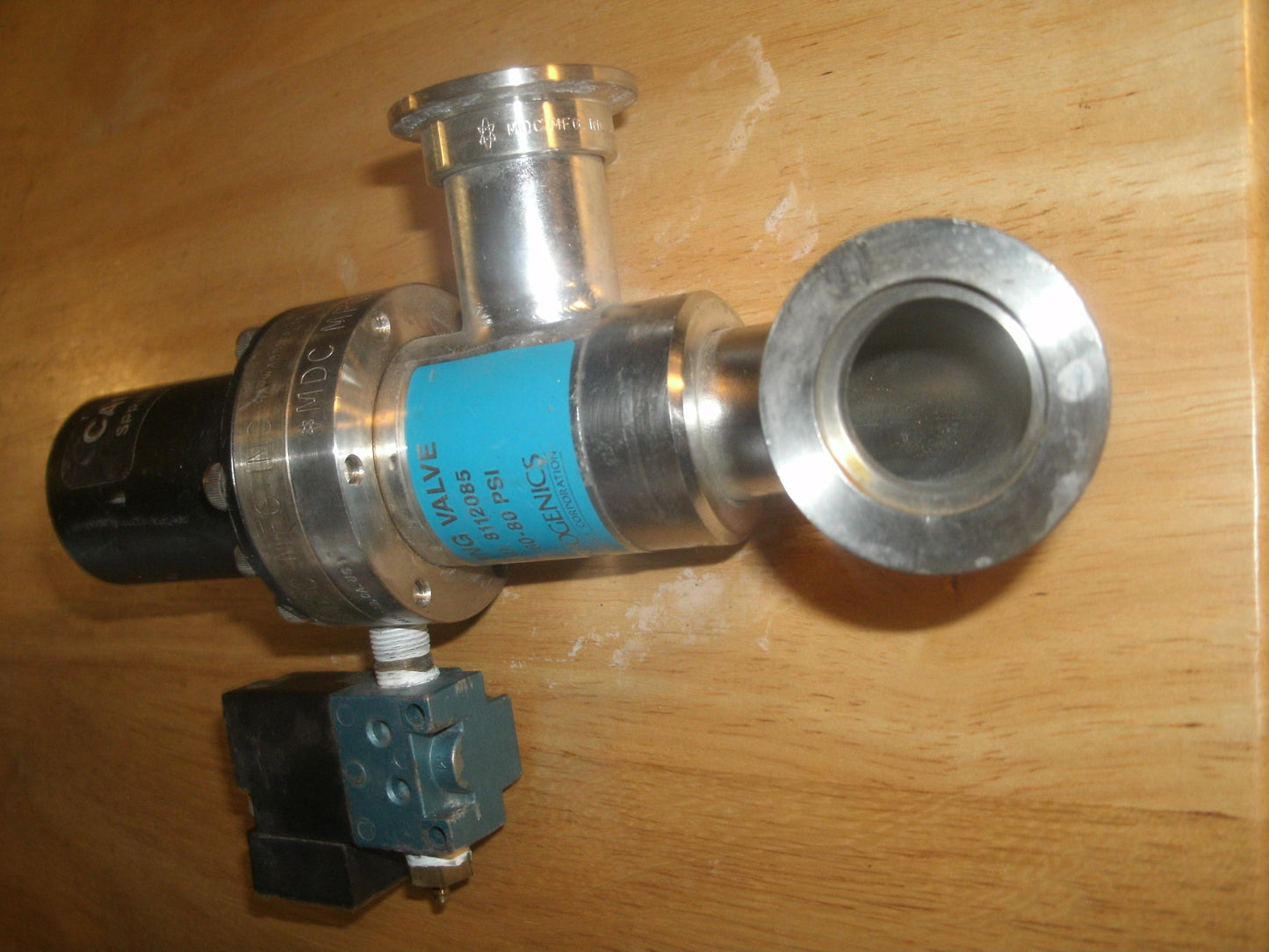 CTI-Cryogenics 8112085 Value. MFG INC. Roughing Valve.