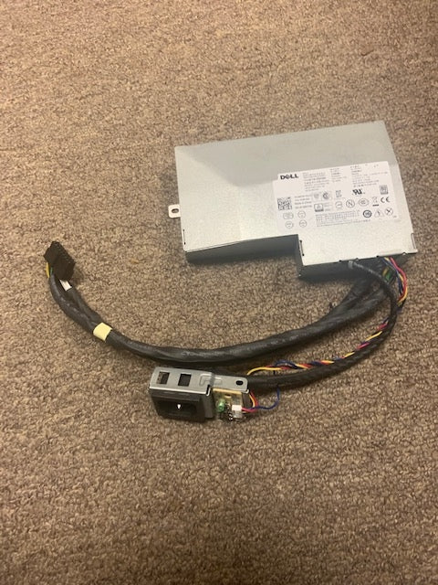 Dell HU155EA-00 Power Supply. 8KT09. 155 Watt. 50/60 Hz.
