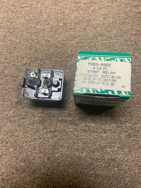 Carrier P283-9922 Start Relay. HN 61KB 075. New. (34)