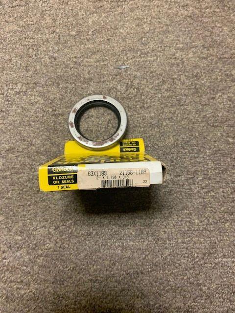Garlock 63X1189 - Klozure Oil Seal - Single Lip with Spring,