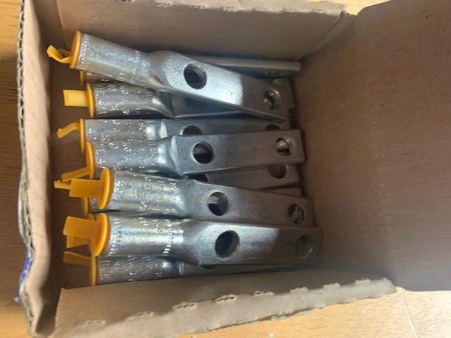 ILSCO ALND-1-38-134. Compression Double Hole Tang Bolt. Lot of 10.