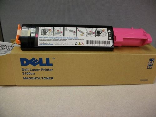 Dell K5363 OEM 4000 Page Magenta Toner. 310-5730. New.