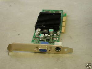 Dell 9P301 Nvidia P73 NV17 4x/8x AGP 64M Video Card