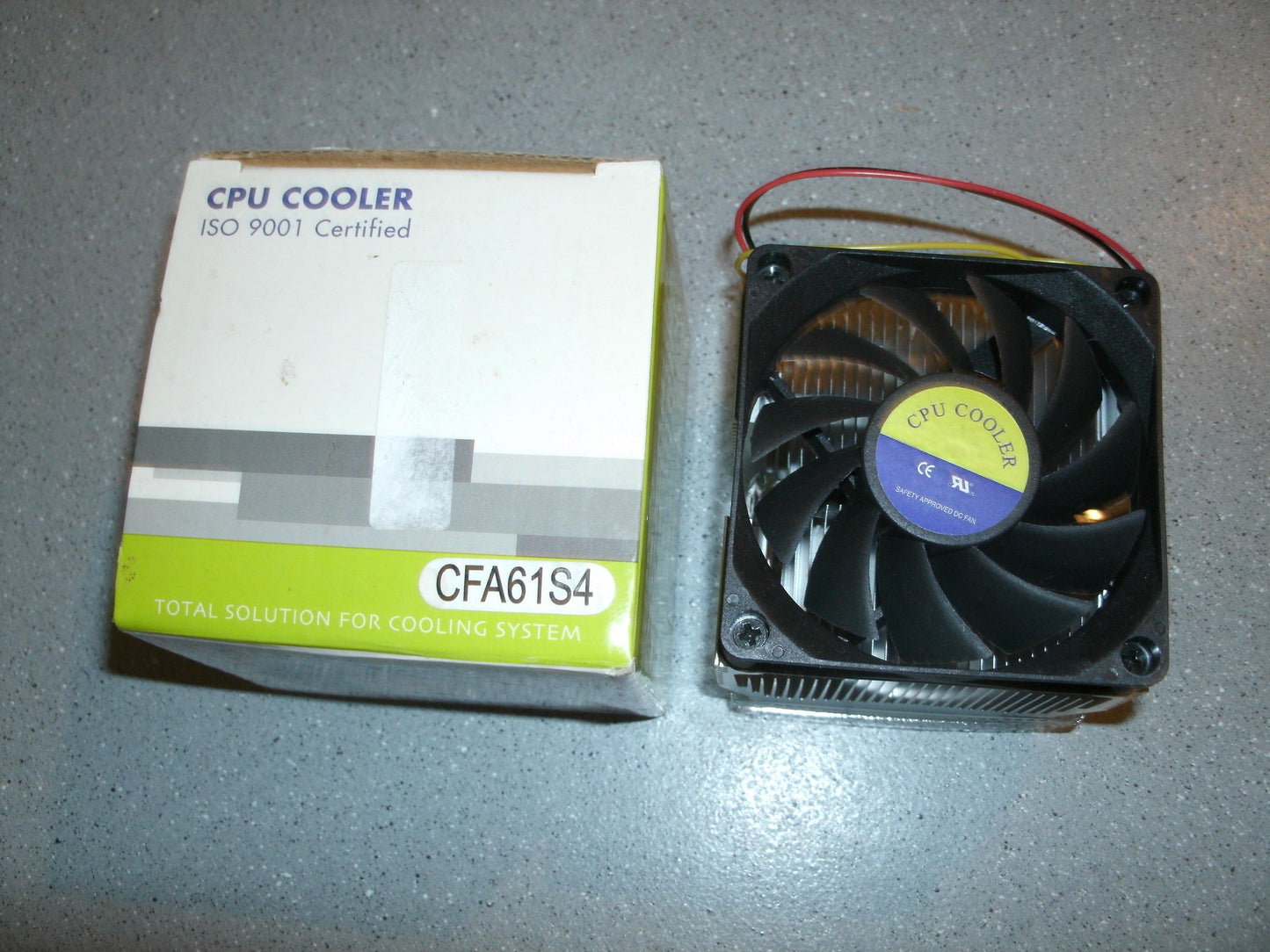 CFA61S4 Spire Coolers Socket A/370 Heat Sink And Fan. New.